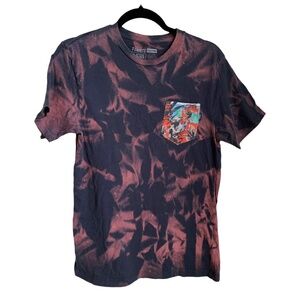 Vans Acid Wash Shirt Size Small Yoda on Pocket Star Wars Tee